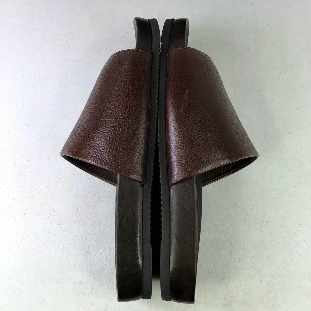 The Men’s Store Bloomingdales Smith Slide Brown Sandals